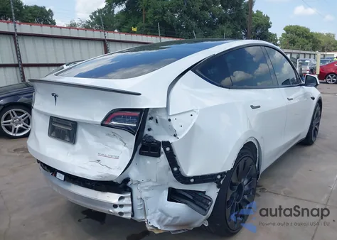 2023 Tesla Model Y Performance Dual Motor All-Wheel Drive из США, поврежденный, VIN 7SAYGDEF5PF806868